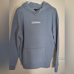 HOLLISTER UNISEX Light Blue Hoodie